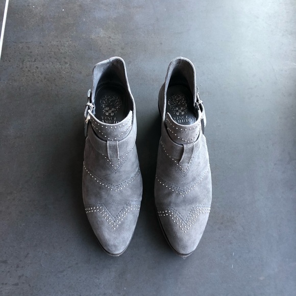 Vince Camuto Raina Cutout Bootie - Greystone - Picture 3 of 5